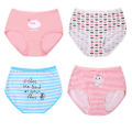 Teenage Girl Underwear Cute Cat Children Shorts Panties Girls Briefs Cotton Primary School Students Striped Underpants 4T 8 14Y