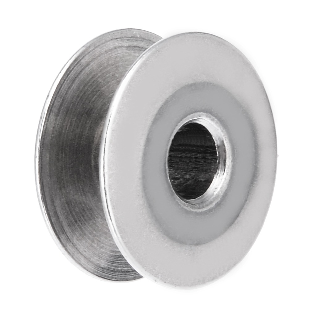 10pcs 21mm Aluminum Bobbins Metal Spools Carft For Industrial Sewing Machine Tools
