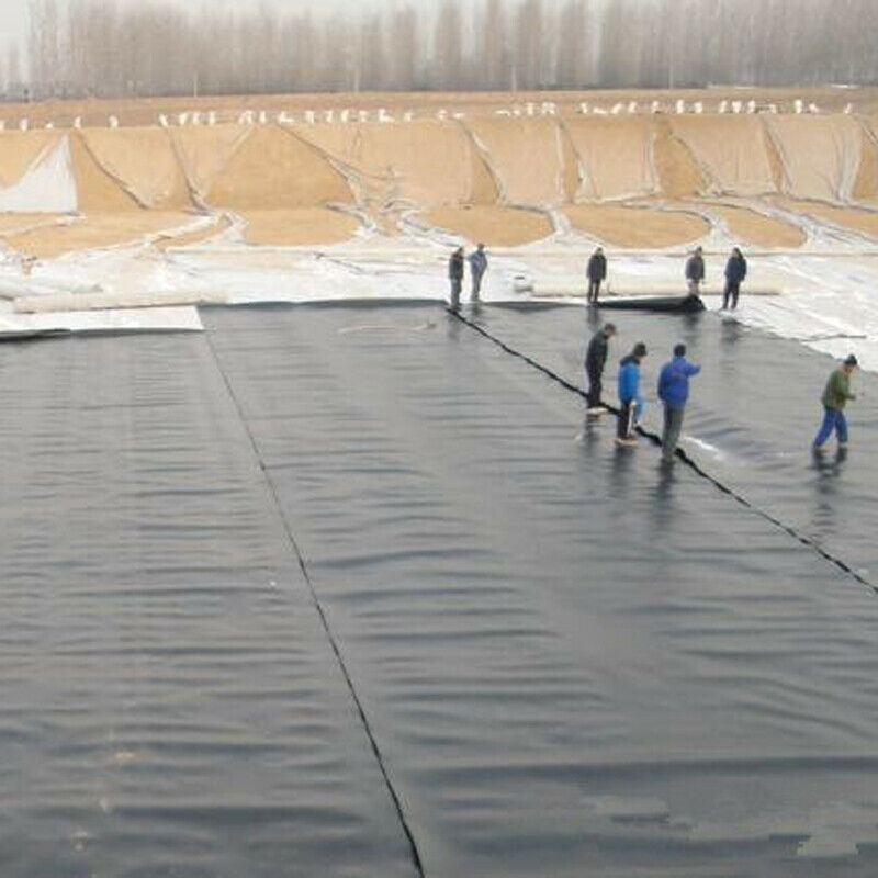 Thick Impermeable Membrane HDPE Membrane Fish Pond Liner Gardens Landscaping Environmental Protection Sanitation Pond Liner