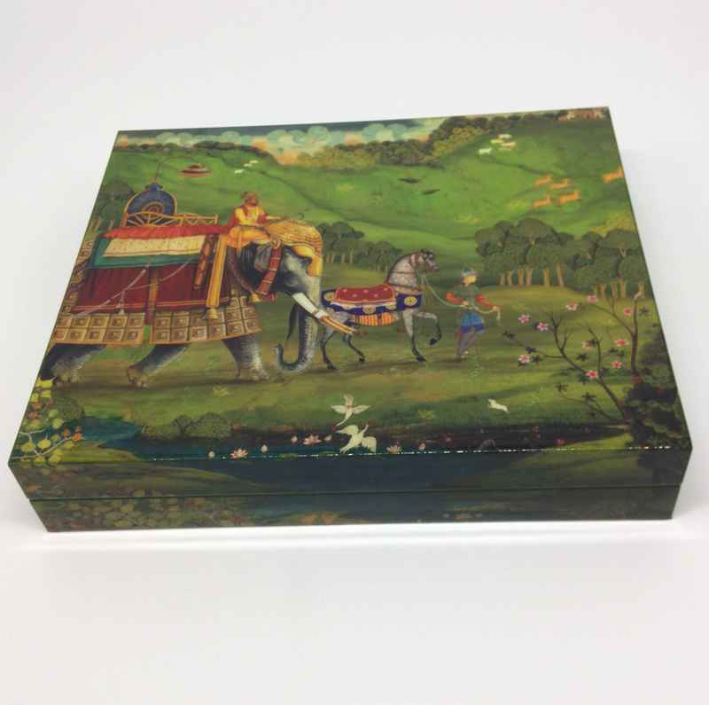 Wood Printed Box