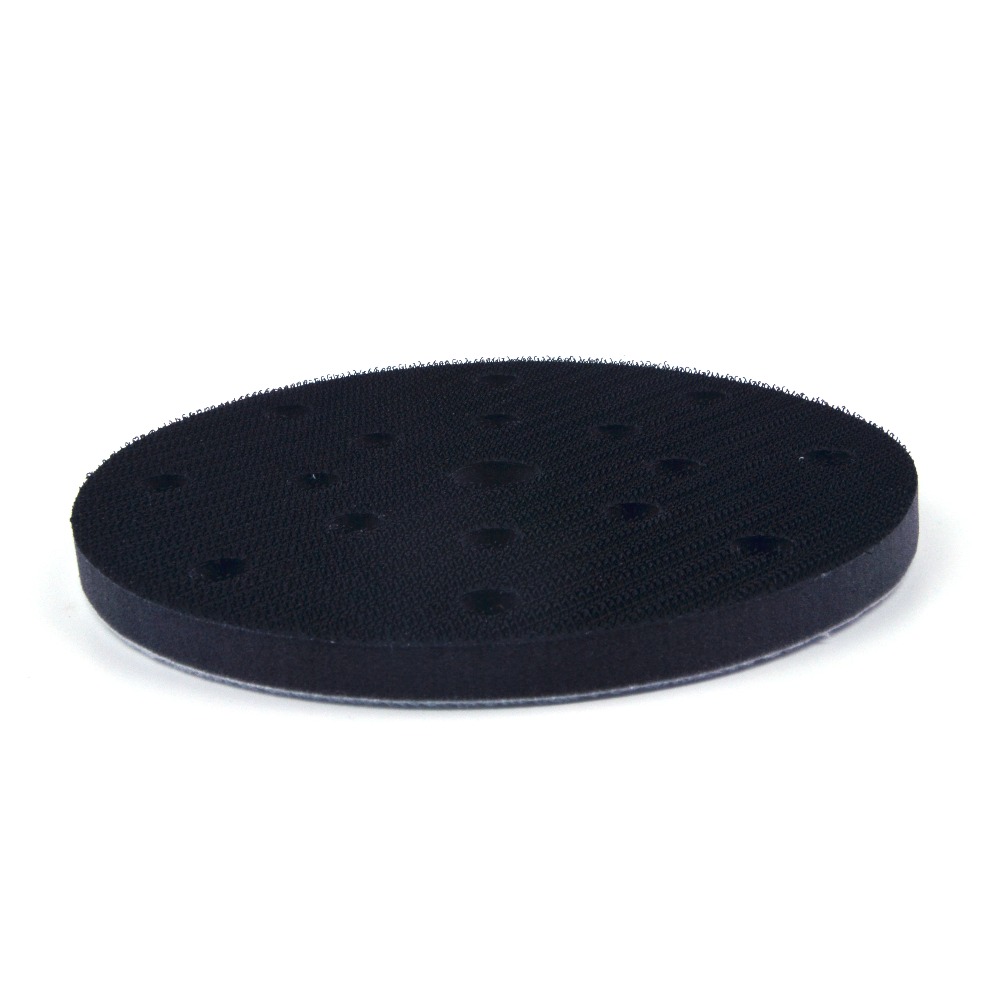 6 Inch(150mm) 17-Hole Soft Sponge Dust-free Interface Pad for 6" Back-up Sanding Pads for Power Tools Uneven Surface Polishing