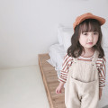 2020 Spring Korean style baby girls corduroy loose overalls cute kids all-match suspender trousers bib pants Boys Girls Jumpsuit