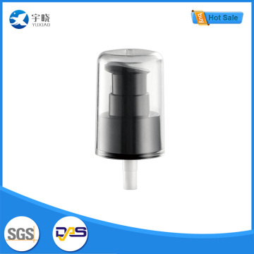 Clear Cap Black Body Lotion Pump Cosmetic Bottles