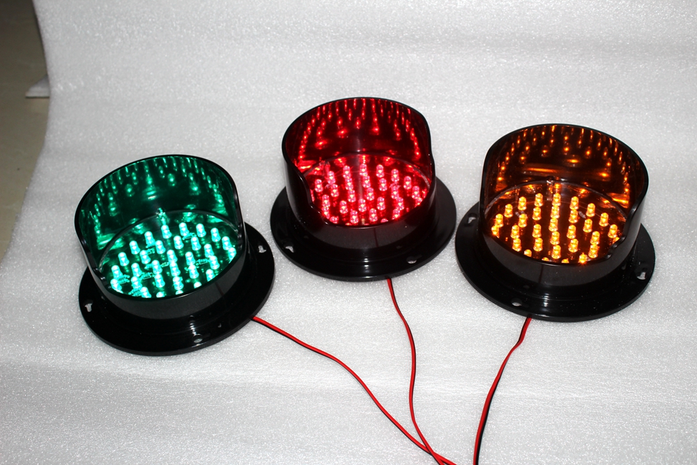 LED Flashing Arrow Board Module 4 Inch Red Yellow Green 12V Traffic light a Pack Free Shipping