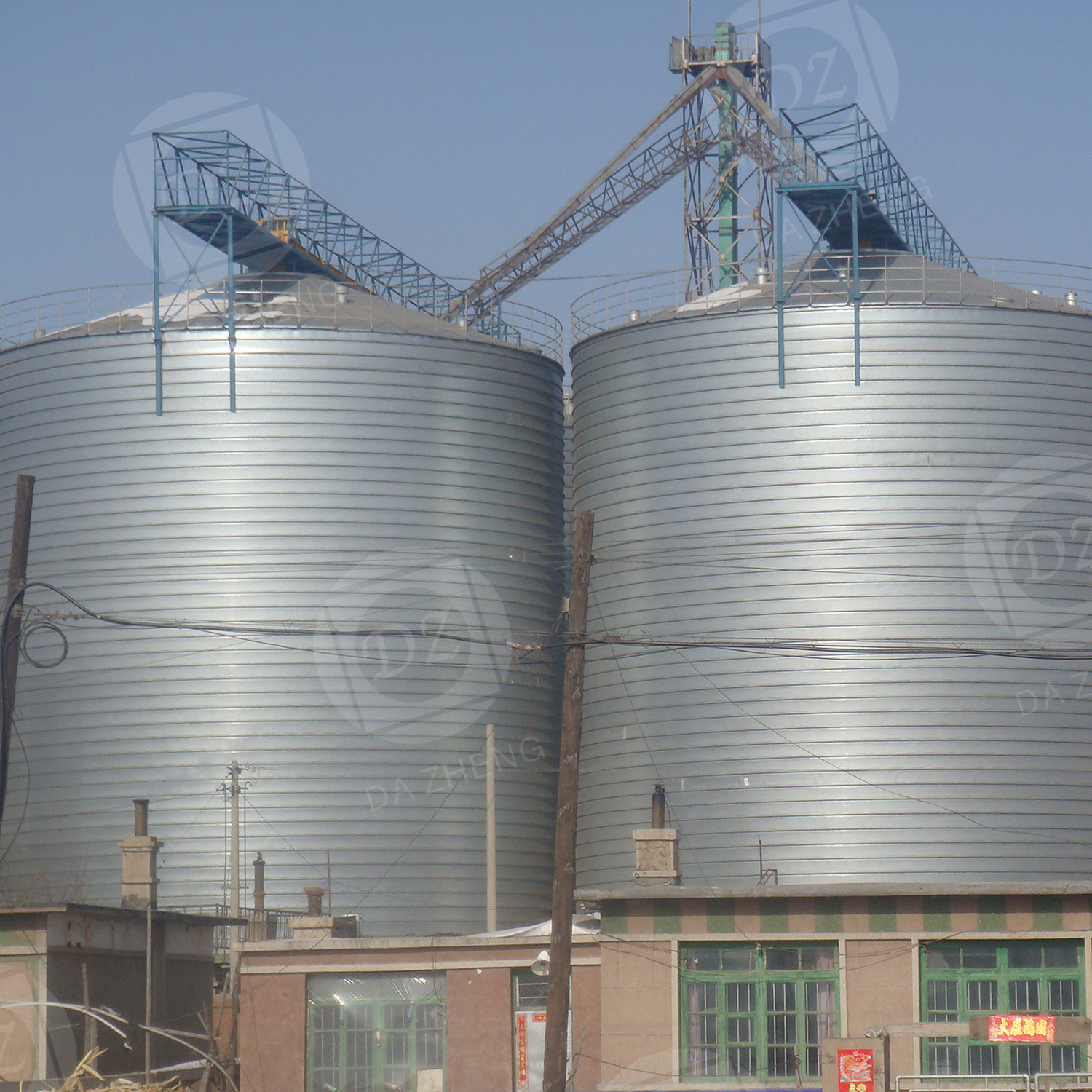 Chemical raw material storage steel plate warehouse