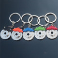 Cute Metal Auto Parts Disc Brake Shock absorber Keychain Hub Calipers Key Ring For Car Pendant Key Chain For Men Gift Trinkets