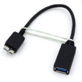OTG Data Cable Cord USB 3.0 A Female to Micro B Male for Samsung Galaxy Note 3 USB 3.0 Harddisk Device