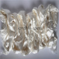 free shipping 100% mulberry raw silk roving natural white silk fiber 6 balls /lot 750g