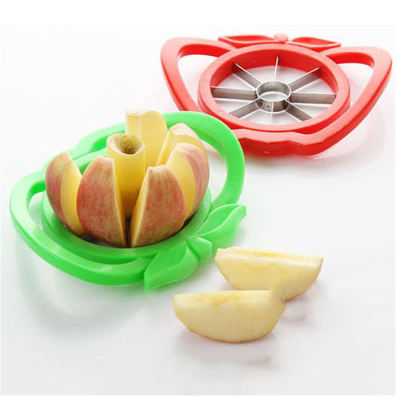 Kitchen Gadgets Stainless Steel Apple Cutter Slicer Vegetable Fruit Tools Kitchen Accessories Apple Easy Cut Slicer Cutter