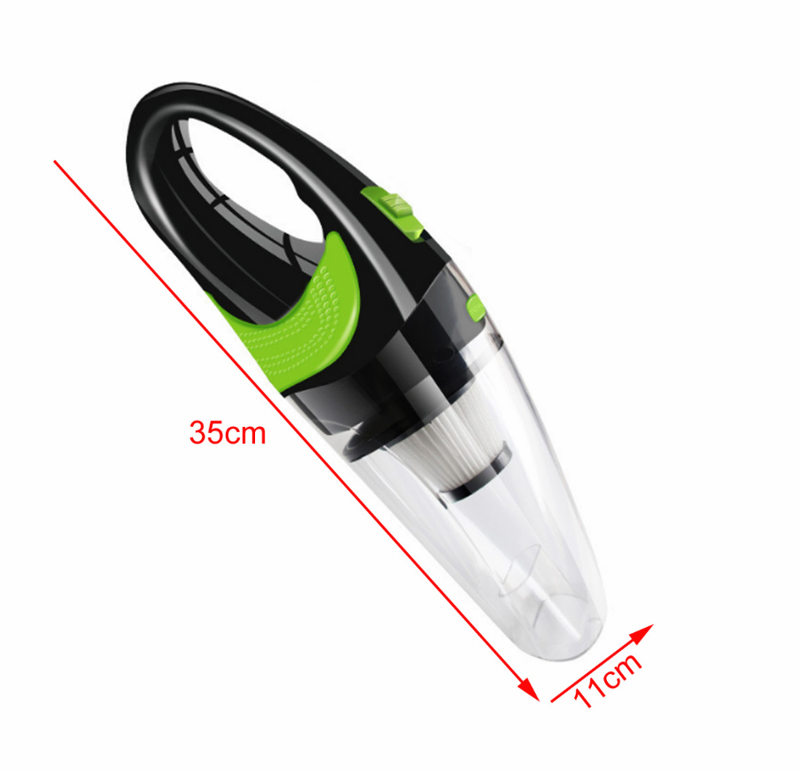 6500Pa Handheld Cordless Car Vacuum Cleaner , DC 12V 120W Cordless Wet/Dry Dual Use Auto Portable Vacuums Cleaner for Home