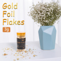 3g/Bottle Gold Leaf Flakes Gold Foil Fragments for Painting Gilding Arts Crystal Dropshipping glue Crafts Nail Decorations