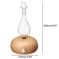 Wooden Gl Aromatherapy Pure Essential Oils Diffuser Air Nebulizer Humidifier Household Humidifier Air Conditioning Appliance