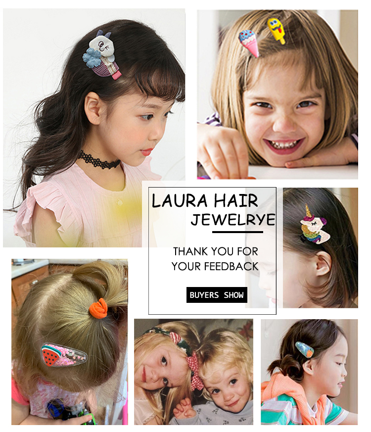 Baby Fruit Animal Hairpin Hair Accessories for Women Girls Hair Clips & Pins Korean Barrettes Headband Gift horquilla pelo niña