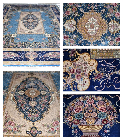 Persian Silk Rug 