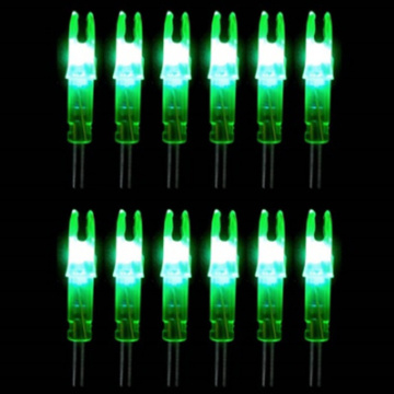 6.2mm Automatically Lighted Red Green Led Arrow Nock For Archery Hunting Shooting