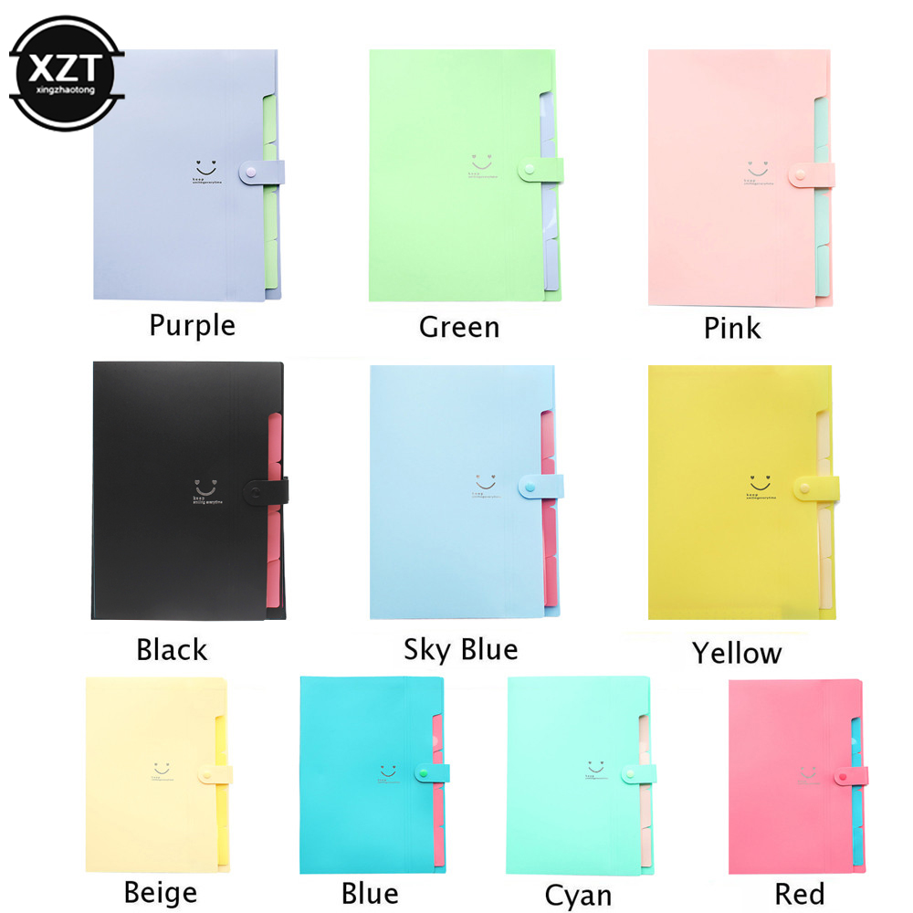 Anti-dust A4 File Document Paper Organizer Waterproof Bag Pouch Folder Holder Expanding Wallet Student Office School Accessaries