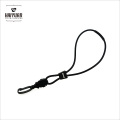 Black PVC Round Cord with Plastic Egg Hook