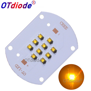 LG50W Amber LED Chip Emitter diodes GoldenYellow 1800-2000K use for Automobile steering lamp/Fog Lamp, instead of sodium lamp