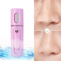 Mini Face Steamer Portable Nano Mist Facial Spa Sprayer USB Hair Steamer Charging Face Spray Instrument Water Moisturizing 40D
