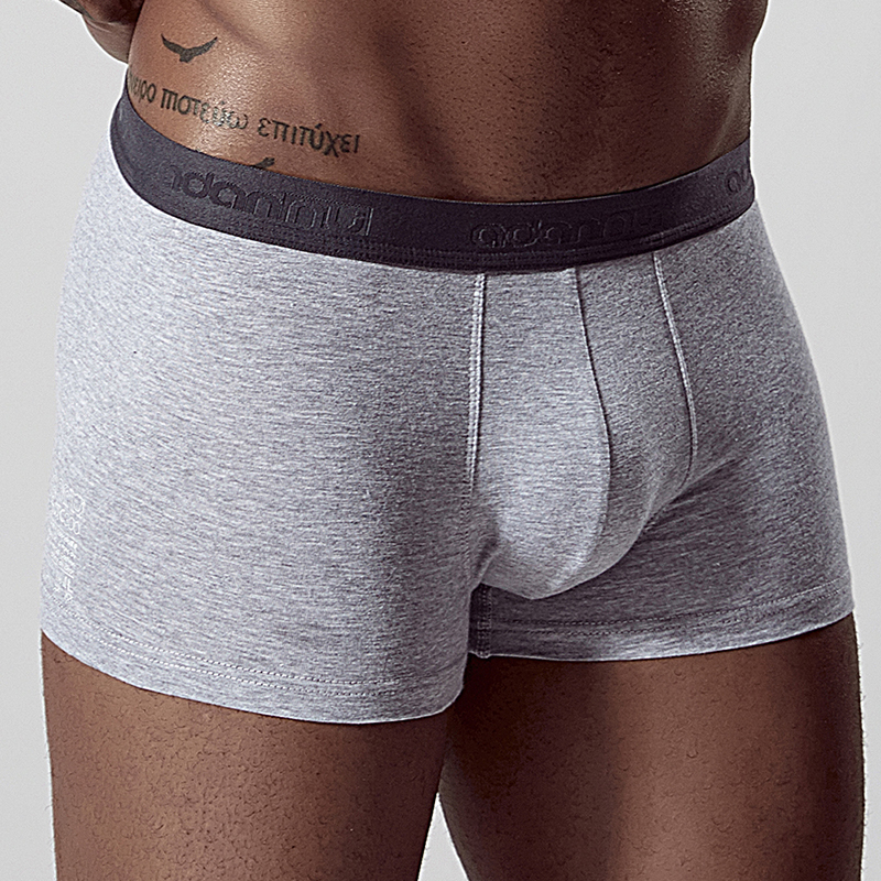 Sexy Men Underwear Boxer Shorts Solid Cotton Men Underpants Lingerie Breathable Cueca Male Panties Modal Boxershorts Men AD304