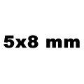 5x8 mm