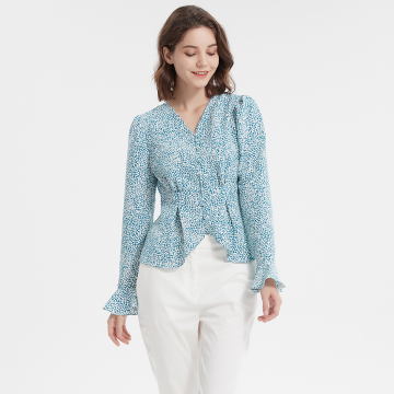 Elegant skirt and blouse set