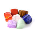 Natural 7 Colors/Set Yoga Energy Stone Chakra Stone Irregular Reiki Healing Crystals Stone Polished Individual Stones