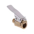 1PC Car Auto Brass 8mm Tyre Wheel Tire Air Chuck Inflator Pump Valve Clip Clamp Connector Adapter Car-styling