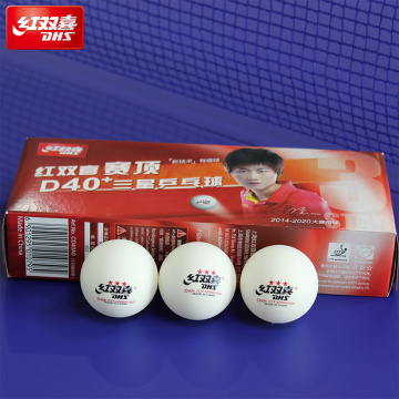 10 Balls/Box Newest DHS 3-Star 1-star D40+ Table Tennis Balls New Material Plastic Poly Ping Pong Balls