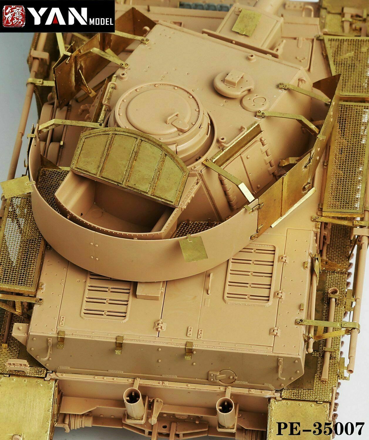 Yan Model PE-35007 1/35 Pz.Kpfw.IV Ausf.J Detail Up Set for Rye Field Model 5033