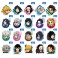 Demon Slayer Kimetsu Ghost Blade Kidney Bean Cosplay Badge Cartoon Collection Backpacks Bags Button Anime Brooch Pin Gift