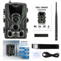 HC801LTE 4G Trail Camera MMS SMS Email Hunting Camera 16MP 1080P 940nm IR LED Night Vision Wild Camera 0.3s Trigger Photo Traps