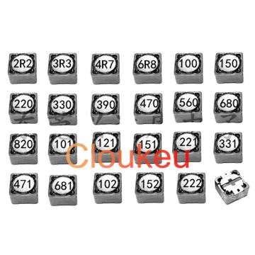 CD125R CDRH125R SMT inductor 2.2UH 3.3UH 4.7UH 6.8UH 10UH 15UH 22UH 33UH 47UH 68UH 100UH 150UH 220UH 330UH 470UH 12*12*5mm