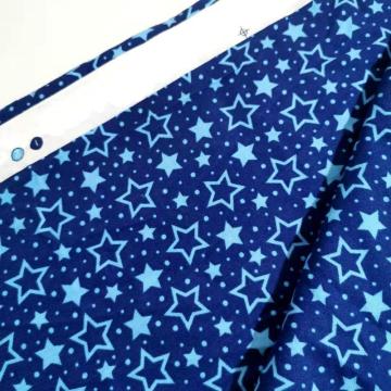 Navy Blue Fivestar Plain 100% Cotton Fabric DIY sewing Tissue Telas Patchwork Textile Tilda Doll craft