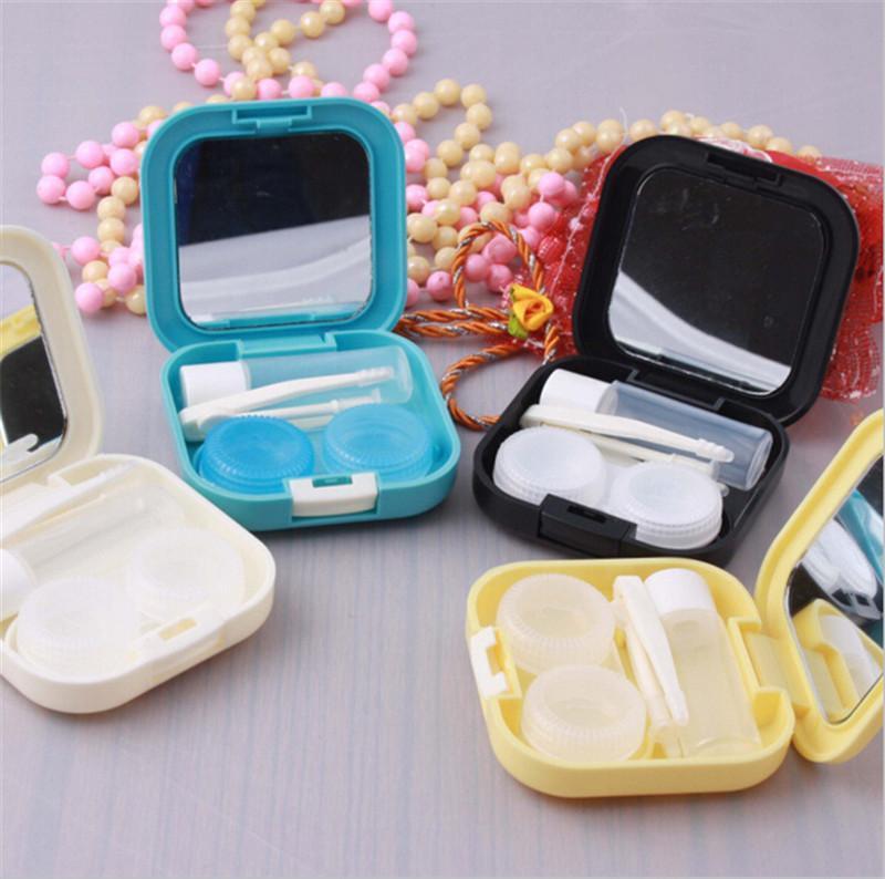 Mini Outdoor Pocket Mini Contact Lens Case Travel Kit Tools Feminine Hygiene Product for Health Care Supplies