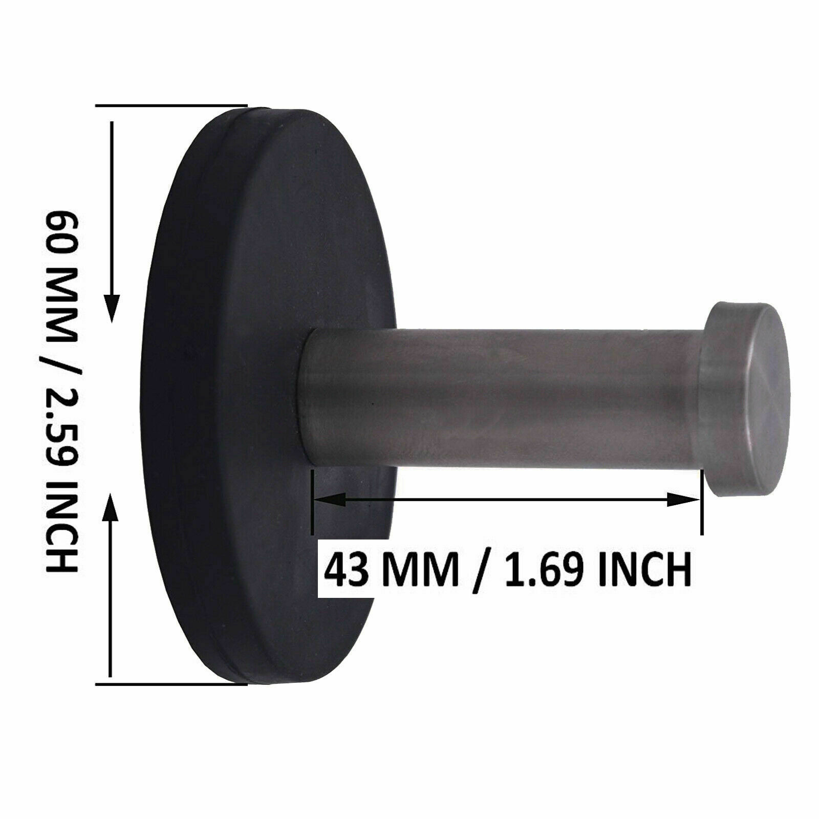 4x Large Strong Fridge Magnets Holder Hooks Magnetic Crafts Whiteboard Push Pins