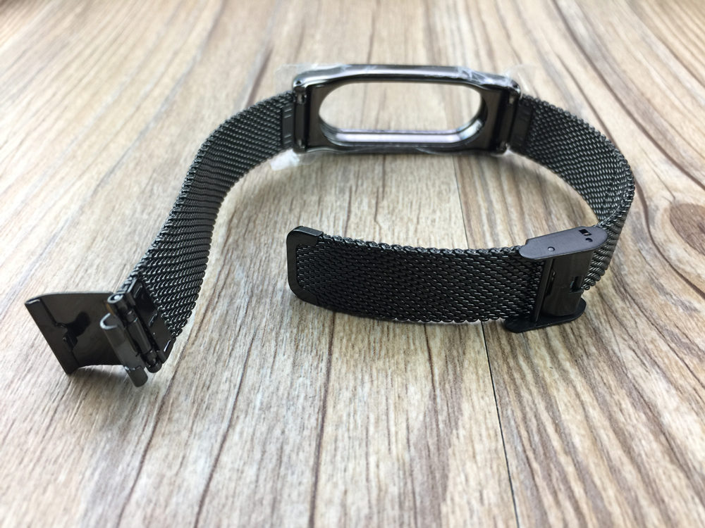 Original Mi band 2 Metal Stainless Steel Strap For Xiaomi Mi Band 2 Screwless Wristband Bracelet Replaceable Strap for MiBand 2