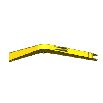 Wear resistant 8ton excavator main standard boom