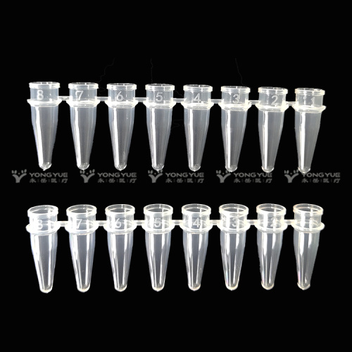 Best 0.2ml 8-Strip PCR Tube with Flat Cap Manufacturer 0.2ml 8-Strip PCR Tube with Flat Cap from China