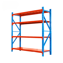 Medium Shelf Storage Orange Blue 4 Tiers
