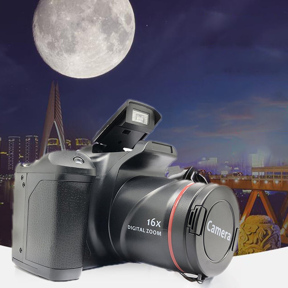 XJ05 Digital Camera Camcorder SLR 16X Digital Zoom 2.8 inch Screen 3mp CMOS Max 16MP HD 1080P Video Camera Support PC Video
