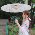 Chinese Umbrella Prop Japan Classical Oiled Paper Umbrella Suspended Ceiling Anime Decoration Umbrella Vintage KWAYi paraguas