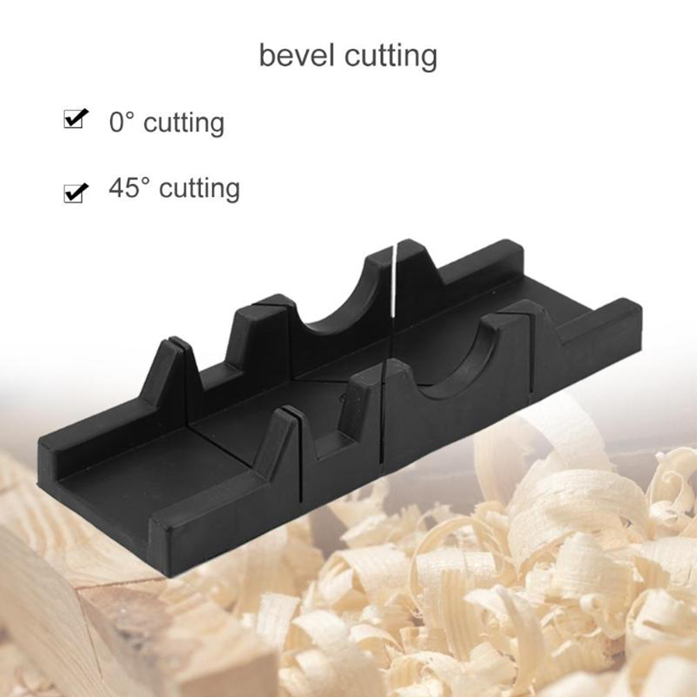 0 45 Degree Angle Durable Clamping Multipurpose Oblique Tile Woodworking Tools Cutting Slots Miter Saw Box Portable Cabinet Case