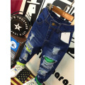 2020 Kids Boys Jeans Fashion Clothes Ripped pants Denim Clothing Children Baby Boy Popular Cowboy Long Trousers AS23