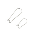 Aiovlo 100pcs/lot Stainless Steel Silver Color French Ear Wire Earrings Hooks for Diy Jewelry Making Findings Supplies Materrial