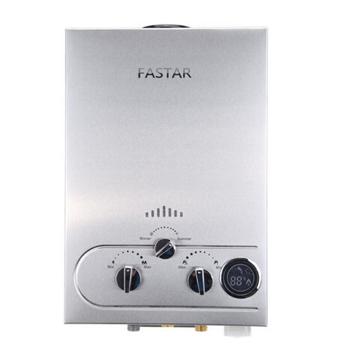 New Fast Flue Lgp Stainless Steel Delivery 8l Lpg Instant Hot Water Heater Propane Gas Tankless Lcd Screen Ce Approved