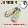 2PCS Car Styling Car Auto LED T10 194 W5W Canbus 10 SMD 5630 LED Light Bulb 12 24V No Error LED Light Parking LED Car Side Light