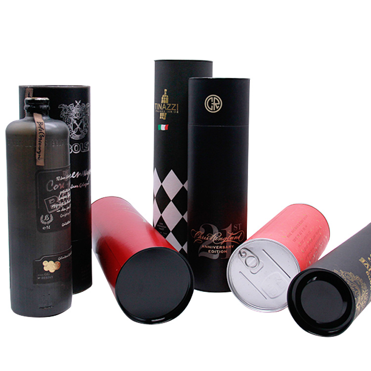 Customized wine packaging paper tube