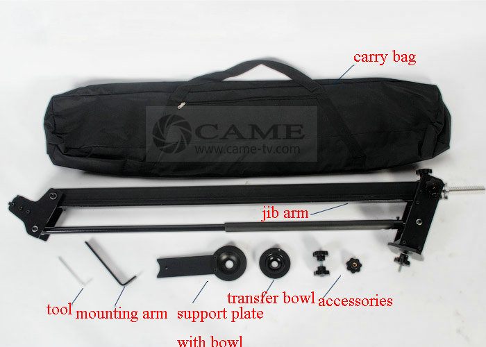 Professional Camera CraneJib Arm Camera Crane for around 8Kilo Jib Crane