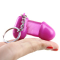 Car Key Rings Male Genitalia Key Chain Sexy Dick Penis Keyring Creative Funny Individual Keychains Women goods gift for lovers